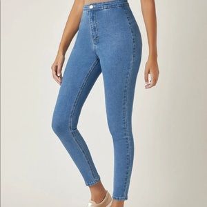 Shein basic high waisted pants